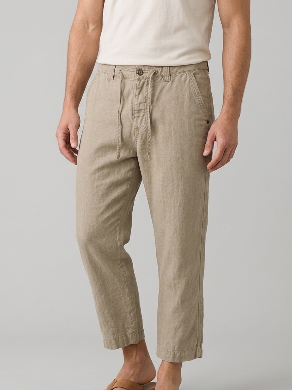 Murano Baird McNutt 100% Linen Straight Leg Men’s Pants 34x30